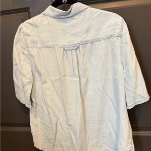 Cato Light Blue Chambray Button-Down Shirt